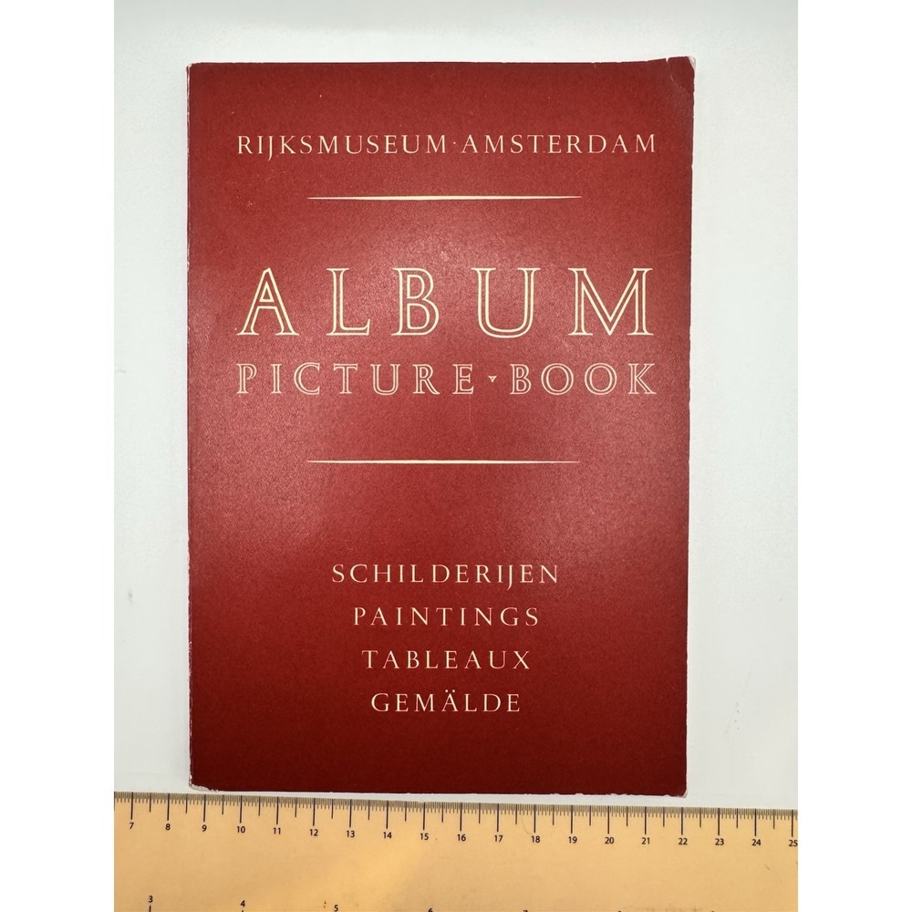 Rijksmuseum Amsterdam Album Picture Book Paintings‎ Rembrandt Ruisdael Vintage